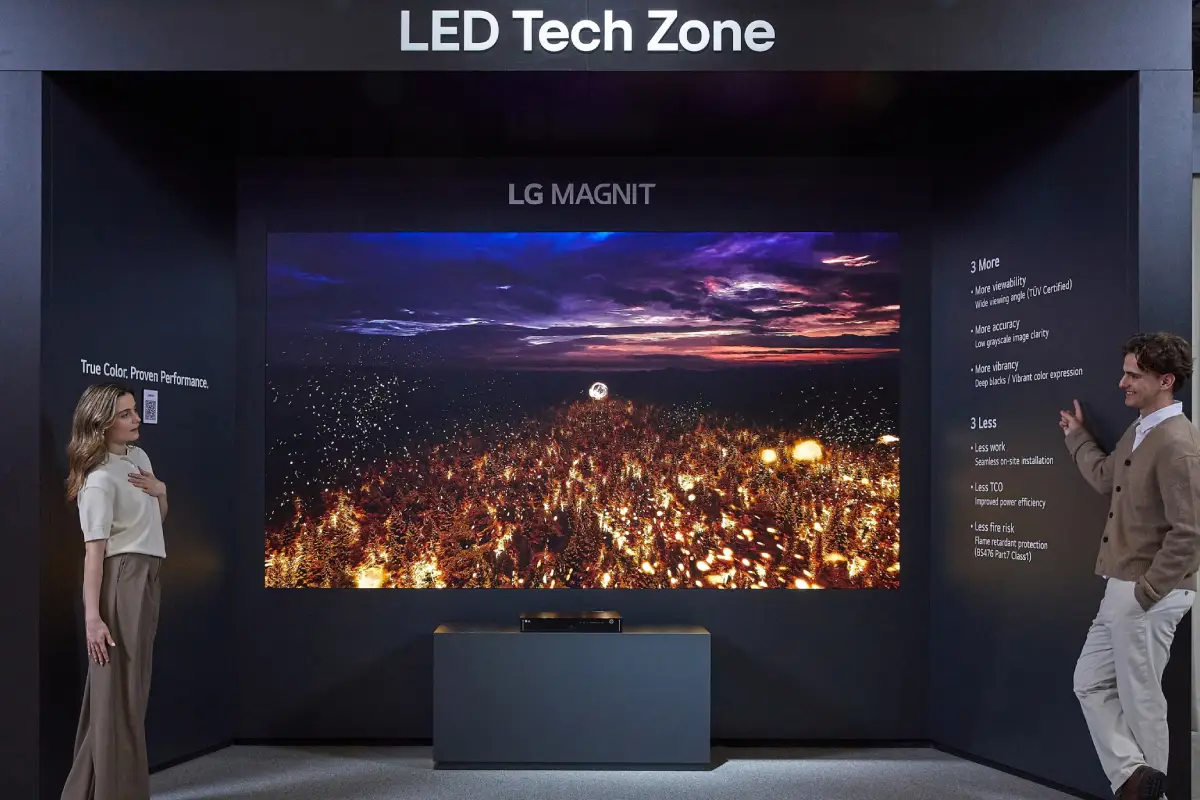 LG presenta en ISE 2026 sus nuevas soluciones de IA y displays para ...