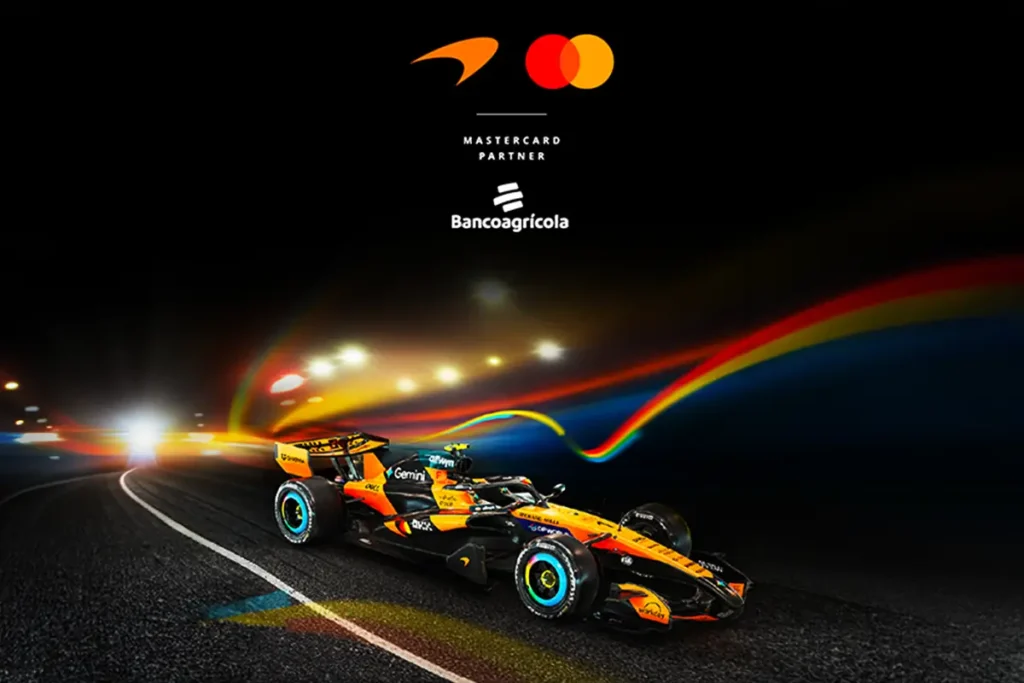 Bancoagrícola y Mastercard sortearán experiencia junto al equipo McLaren en Brasil
