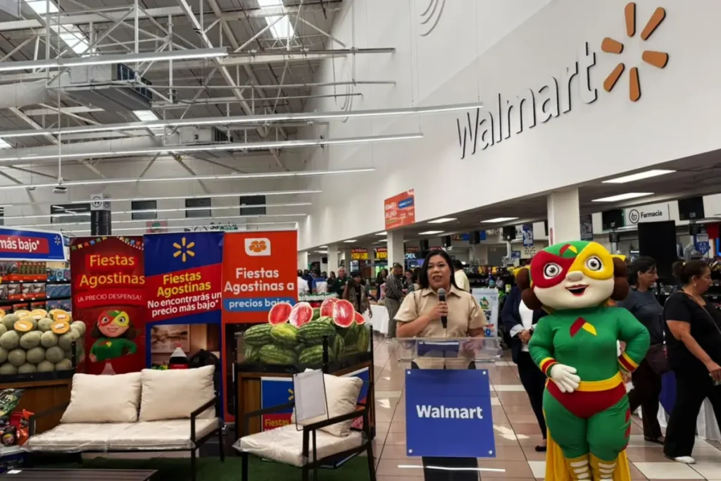Walmart lanza campaña “Fiestas Agostinas a precios bajos”