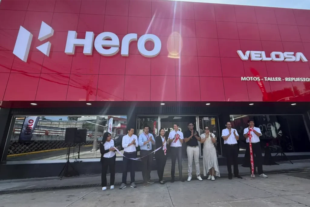 Hero MotoCorp expande operaciones en El Salvador mediante alianza con VELOSA