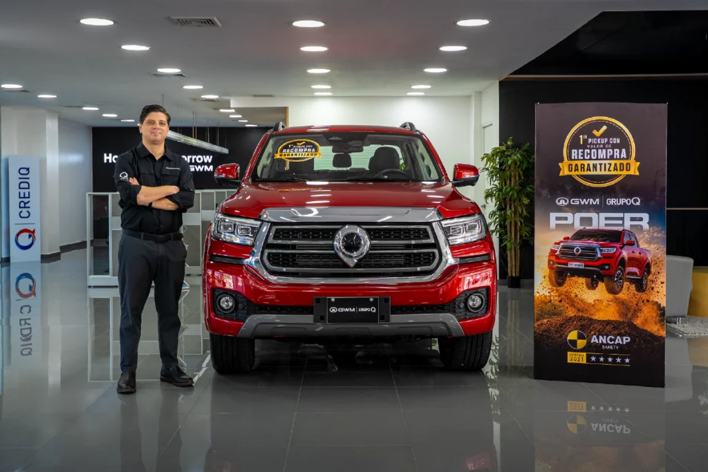 Grupo Q lanza programa de recompra garantizada para pick-ups GWM